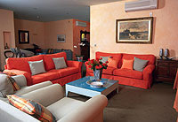 Maungatautari Lodge Lounge Area