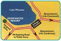 Location Map For Edgewater Resort