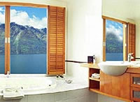 Matakauri Lodge Villa Bathroom