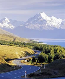 Scenic Alpine Road