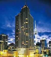The Ascott Metropolis Auckland by night