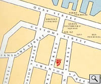 Stamford Plaza Auckland Location Map - Click To Enlarge