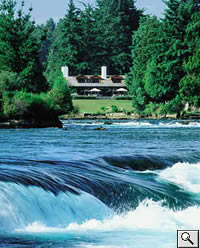 Huka Lodge River Shot - Click To Enlarge
