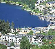 A-Line Hotel Aerial View