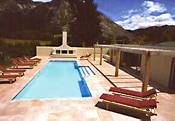 Outdoor heated pool