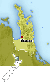 Coromandel Peninsula Map