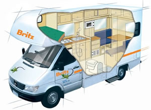 Explorer Campervan Cutaway