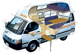 Hitop Campervan Cutaway