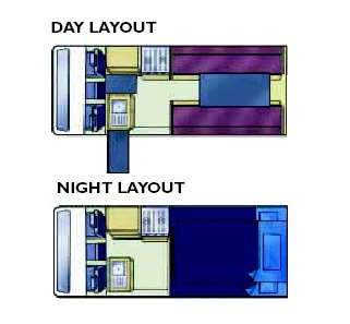 Motorhome Spirit 2 Floorplan