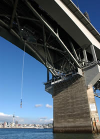 AJ Hackett Bungy Auckland Harbour Bridge Bungy